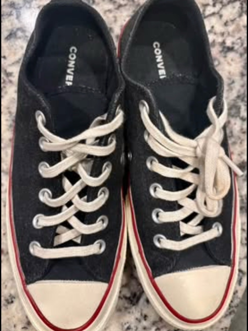 Like *NEW* Custom men’s 5 1/2 / women’s 7 1/2 Converse canvas low top shoes